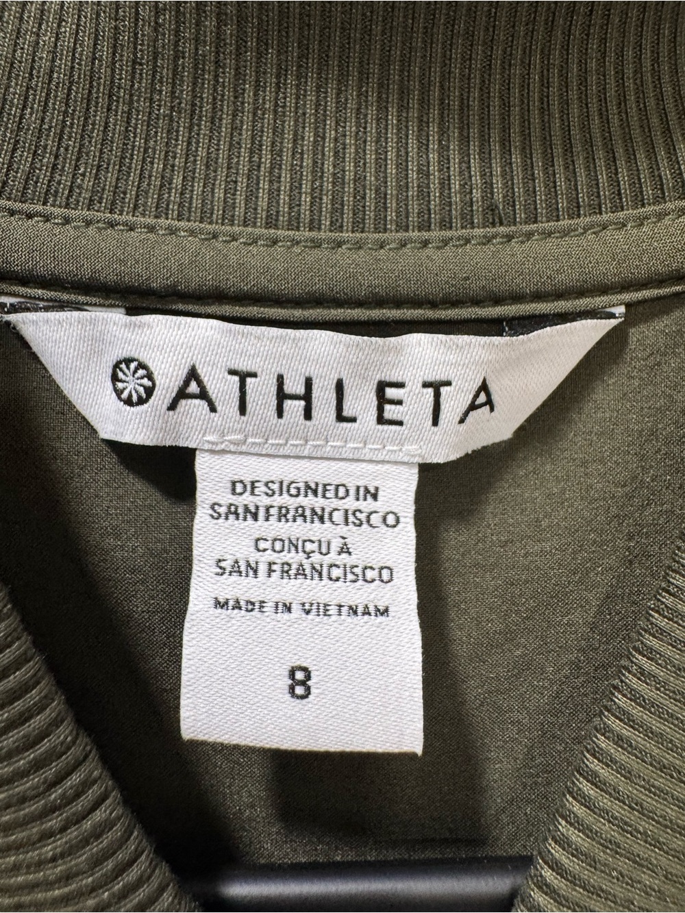 NWOT Athleta Brooklyn Utility Jumpsuit Women's 8 Aspen Olive Green #824834 - Picture 9 of 16